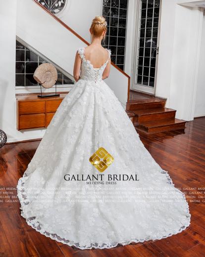 لباس عروس پفی - مزون گالانت
