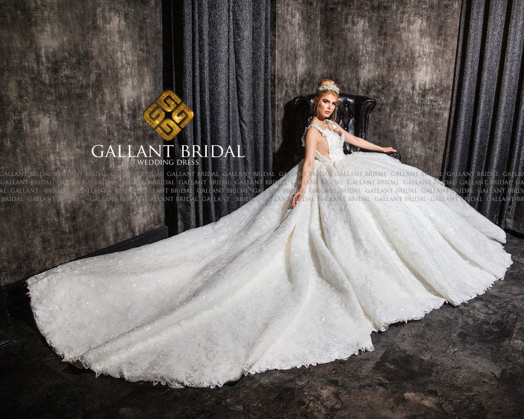 لباس عروس لاکچری - مزون گالانت