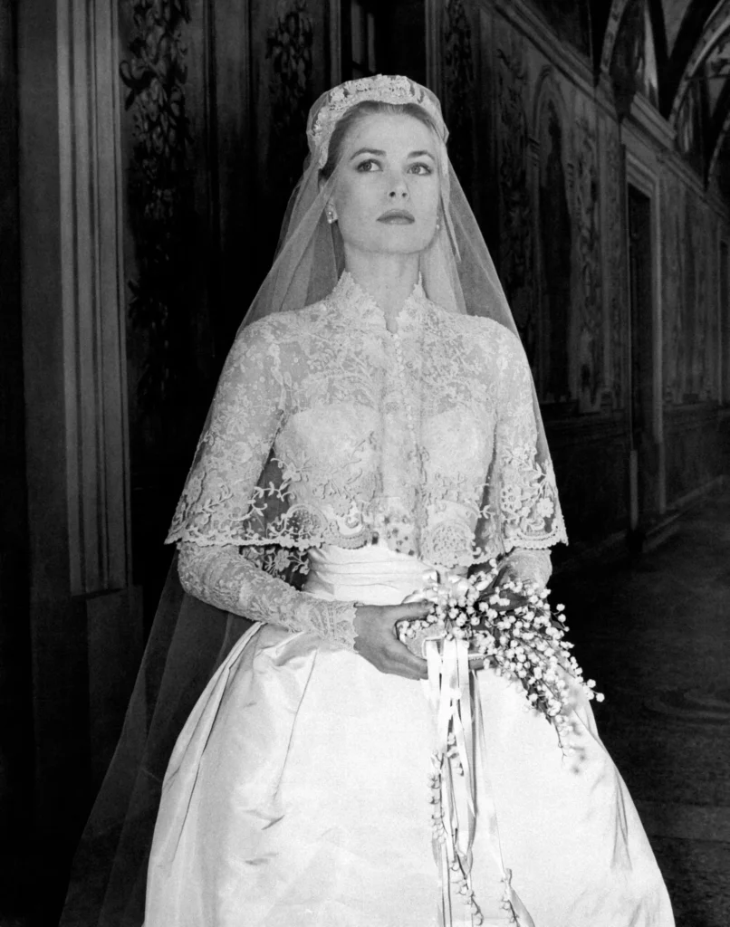لباس عروس پرنسس گریس کلی موناکو (1956)
