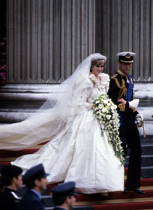 لباس عروس پرنسس دایانا ولز (1981)